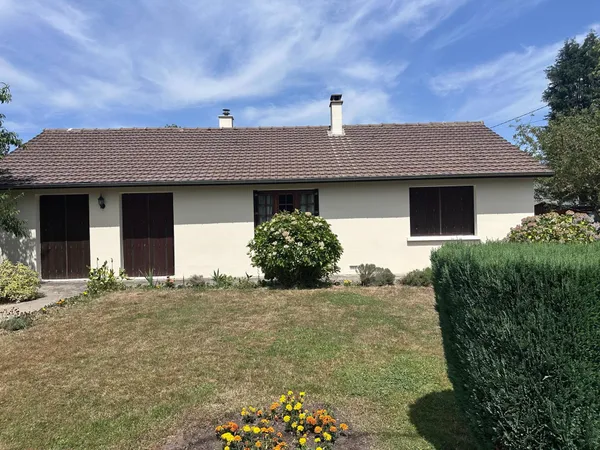 Maison de plain-pied 3 chambres proche de Pont-Audemer