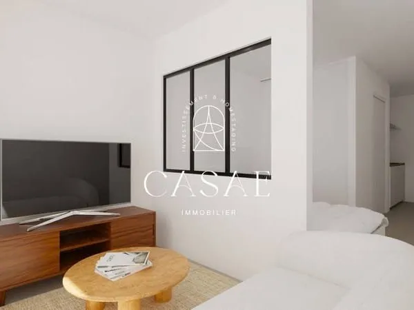 Studio 1 pièce 22 m²
