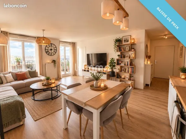 Appartement 5 pièces 82 m²