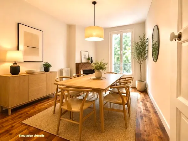 Appartement 3 pièces 49 m²