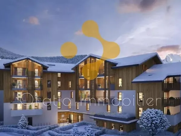Superbe 2 pièces neuf avec terrasse et vue montagnes - Emplaceme