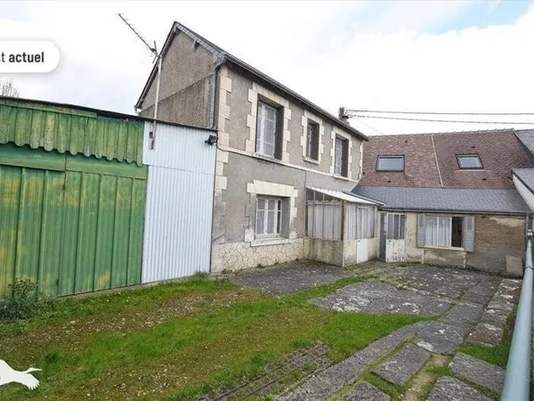 Maison de bourg de 3 pièces principales