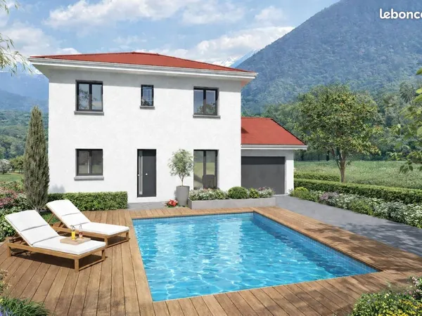 Projet de construction d'une maison 97 m² avec terrain à MONTBONNOT-SAINT-MARTIN (38)