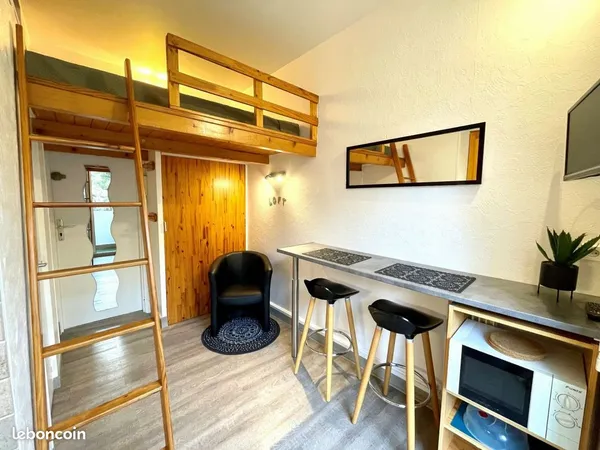 Studio 1 pièce 13 m²
