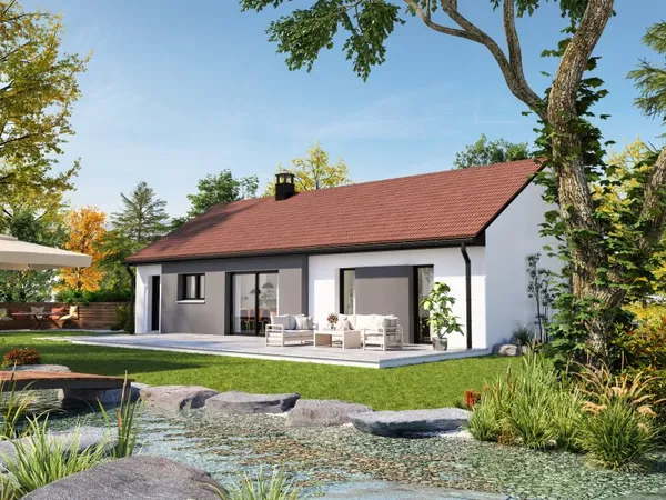 Terrain + maison 95 m²