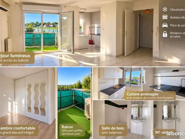Appartement T2 Castelsarrasin