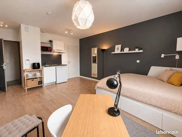 Studio 1 pièce 25 m²