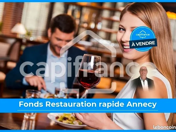 Fonds de commerce restauration rapide 43 m²
