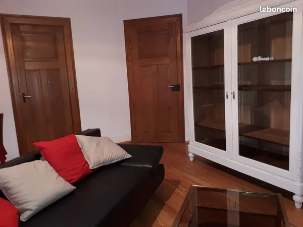 Particulier loue appartement F3 meublé