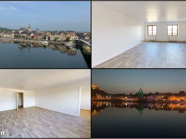 Givet centre - Grand T4 Lumineux de 114 m², dernier étage - 760 CC