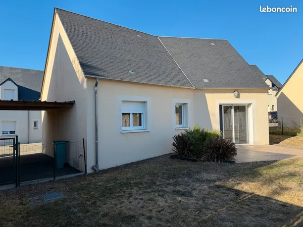 Pavillon plain-pied avec 2 chambres
