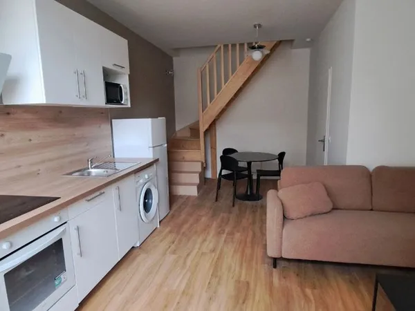 Superbe T2 duplex hypercentre meublé Grande Terrasse et Parking gratuit