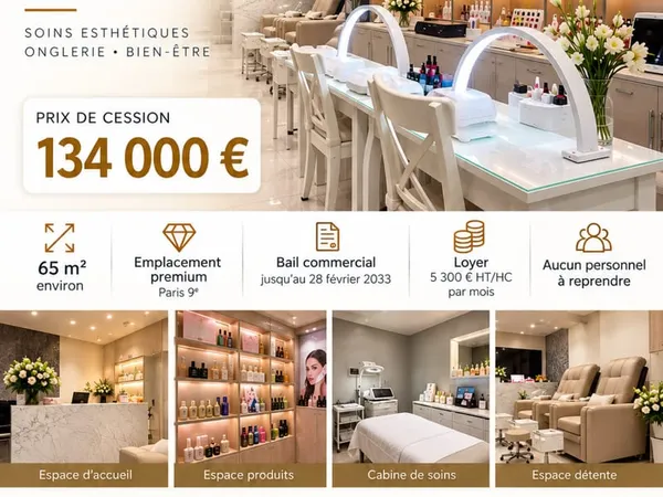 Vente Esthétique, Coiffure