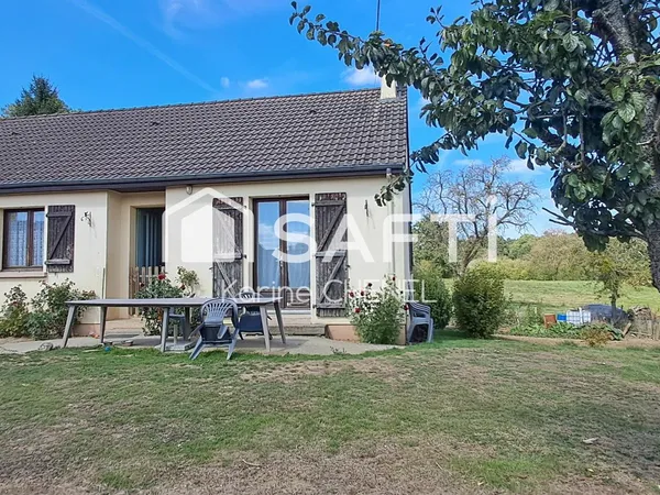 pavillon de plain-pied 3 chambres sous-sol complet