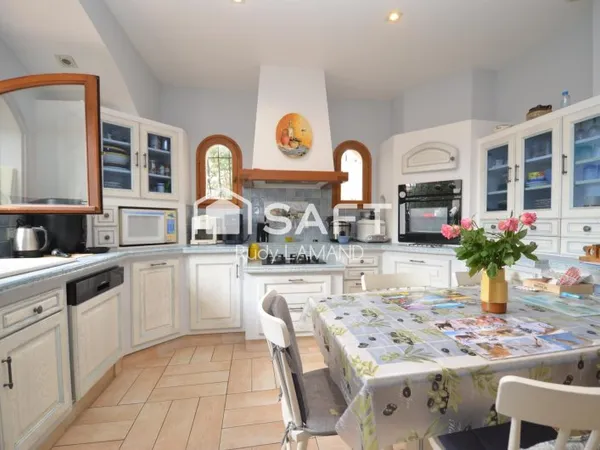 Villa familiale avec vue mer