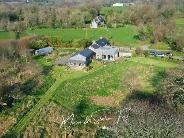 Propriété avec gîte sur près d'1 hectare