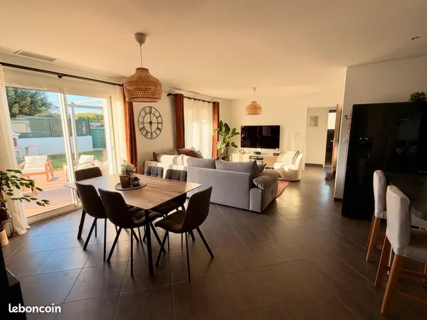 Maison récente 110 m², 4 chambres & garage - Pujols-sur-Ciron