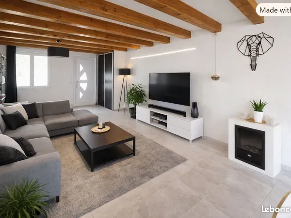 Maison 68m2 + Jardin 30m2 + Parking au calme
