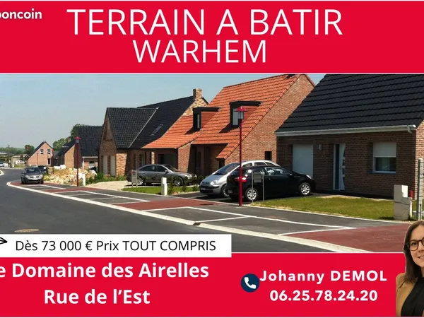TERRAINS A BATIR - WARHEM - VIABILISES - Libres de constructeur