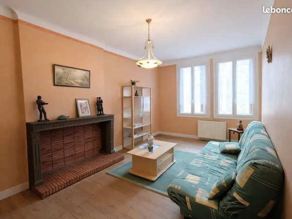 Maison de bourg avec terrasse sans vis-à-vis et grand garage - vic-le-comte