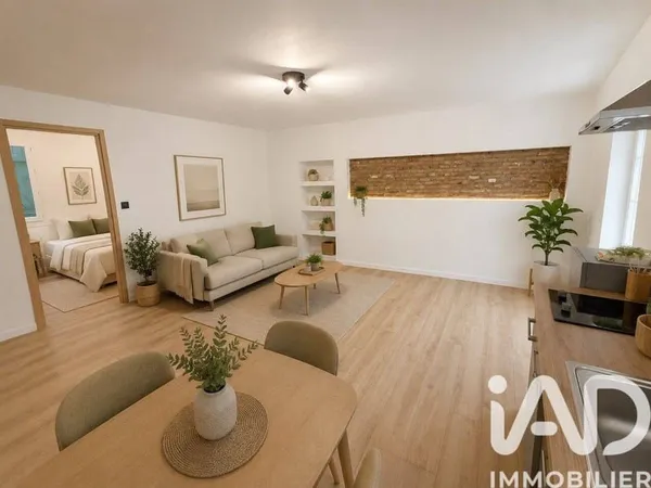 Appartement 2 pièces 43 m²