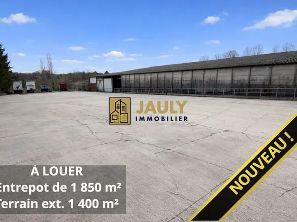 A LOUER - Entrepot 1 850 m² - Lizy - Meaux
