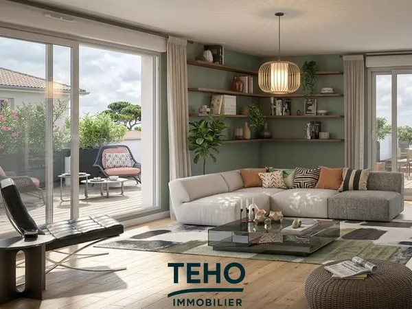 Appartement 2 pièces 45 m²