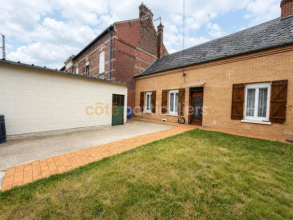 Ham, EXCLUSIVITÉ ? UNE JOLIE MAISON VIVABLE DE PLAIN-PIED !