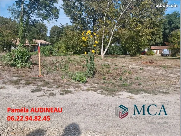 Terrain 500 m² Saint Morillon