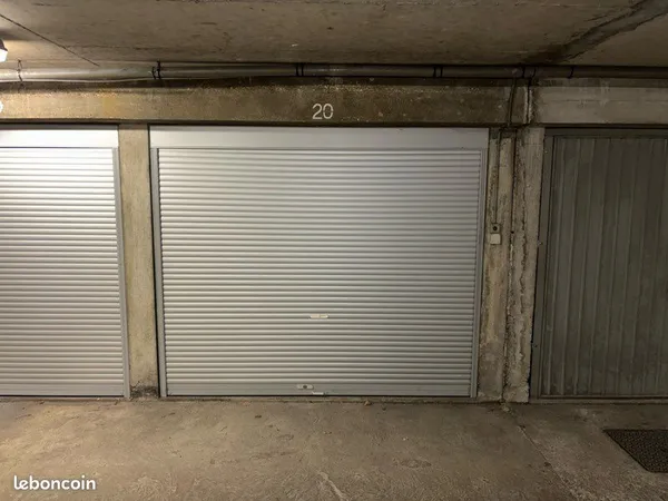 Garage fermé