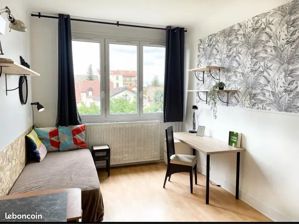 Chambre meublée 15m2