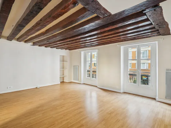 Rue de Montreuil - 2 pièces - 58 m² - Grande pièce de vie