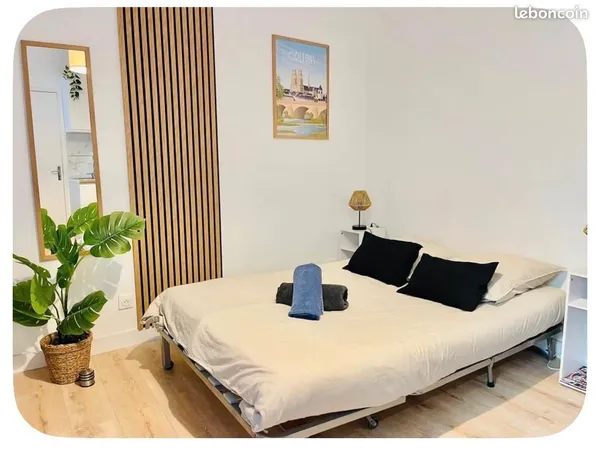Studio meublé 16 m² - Orléans centre
