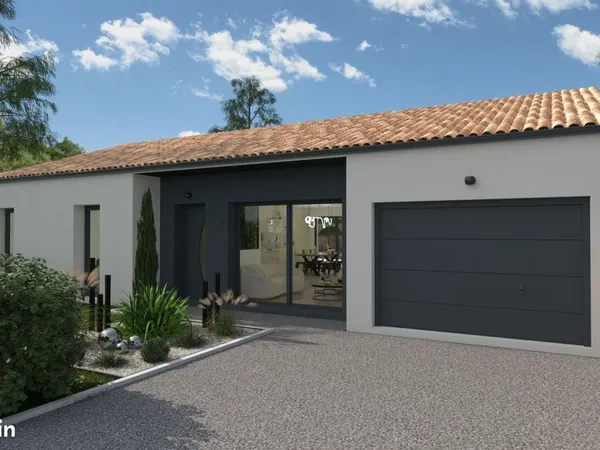 Projet de construction d'une maison 100 m² avec terrain à CHAUMES-EN-RETZ (44)