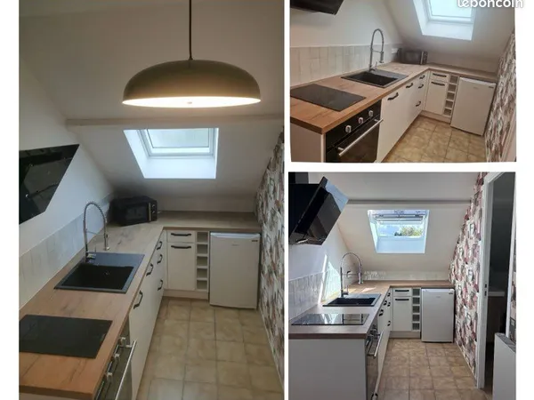 Studio meublé rénové