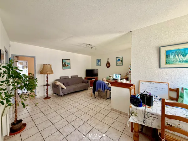 Appartement T3 vendu loué au centre de Balaruc-les-Bains
