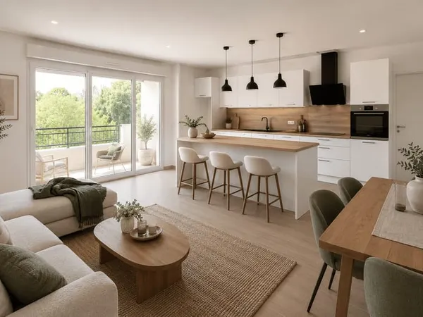 Appartement 4 pièces 84 m²
