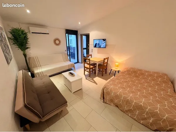 Loue T1 rénové 28 m2 Alenya