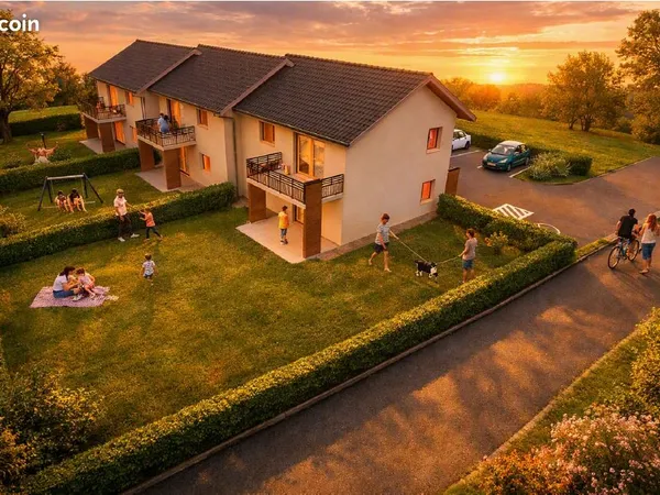 Appartement 3 pieces 72m² + jardin de 130m² + garage de 16m² + place de parking