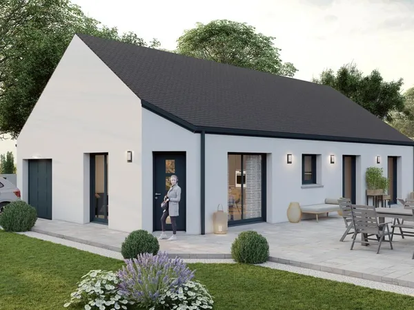 Terrain + maison 97 m²