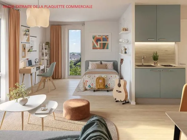 Appartement 2 pièces 42 m²