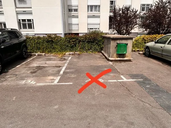 Place de parking 4mn à pieds Metro 14