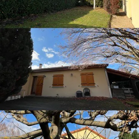 Maison 124 m2 (+ garage) avec jardin à Marsat
