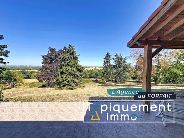 MAISON T5 130m² avec GARAGE sur TERRAIN 6000m²