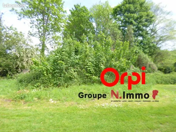 Terrain 916 m² Nouvion Le Vineux
