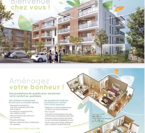 🏡 À VENDRE - Appartement T2 moderne avec vue mer