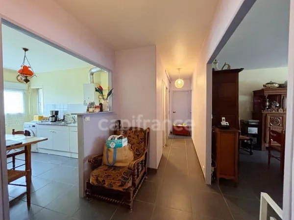 QUIMPER(29) À vendre - Spacieux appartement T6 de 115,28m², 5 chambres - Avec balcons et vue sur le 