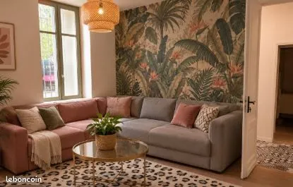 Coliving standing entièrement rénové - jardin