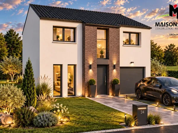Terrain + maison 6 pièces 100 m²