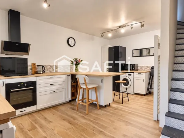 Appartement 53m2, 4 pièces, 2 chambres , terrasse